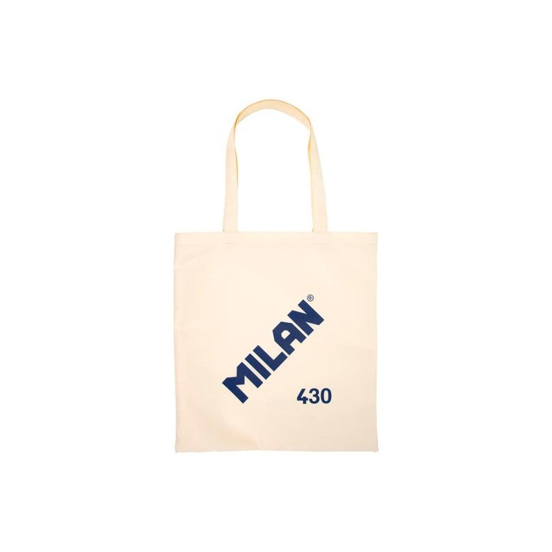 62101SNCBG MILAN BOLSA DE MANO TOTE BAG SINCE 1918 BEIGE