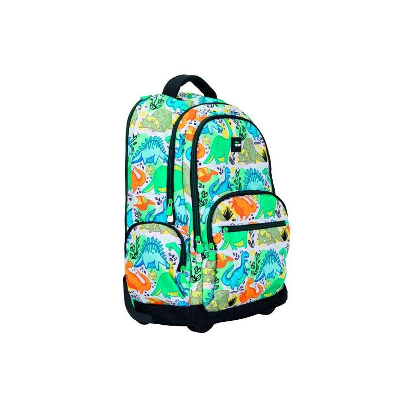 625601DN MILAN MOCHILA C/RUEDAS 6 CREMALLERAS 25L SERIE ESPECIAL DINOS