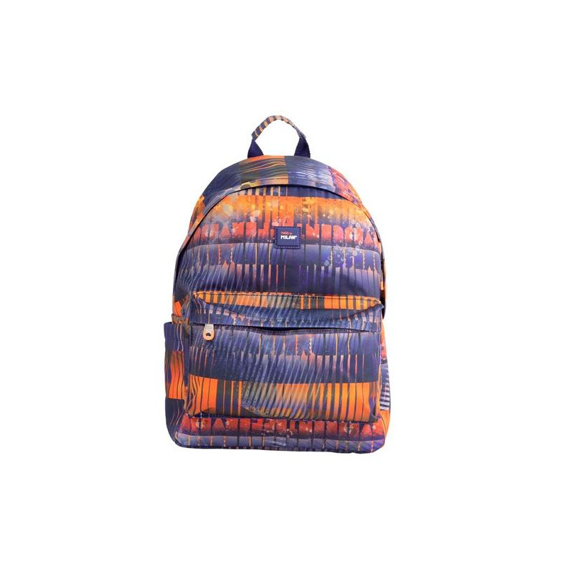 624605FZ MILAN MOCHILA URBANA CLÁSICA 2 CREMALLERAS 22L SERIE ESPECIAL FIZZ