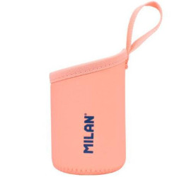 64309012P MILAN FUNDA PROTECTORA PARA BOTELLA ISOTÉRMICA DE 354ML SERIE 1918 NEOPRENO ROSA