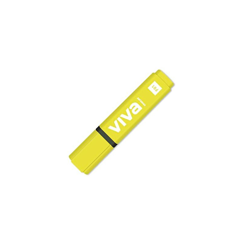 RTF240-10-1 MOLIN MARCADOR FLUORESCENTE VIVA AMARILLO