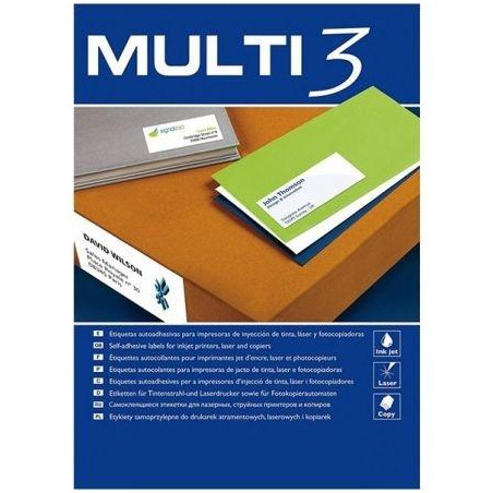 04720 MULTI-3 ETIQUETAS ADHESIVAS 70X16