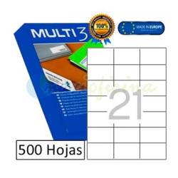 10519 MULTI-3 ETIQUETAS ADHESIVAS 70X42