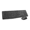 920-007919 LOGITECH COMBO TECLADO + RATÓN MK235 INALÁMBRICO 2.4GHZ QWERTY ESPAÑOL NEGRO