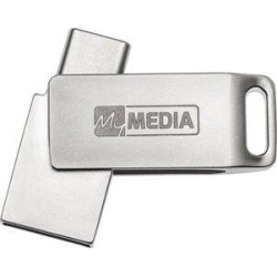 69271 MY MEDIA PENDRIVE 128GB HIGH SPEED DUAL USB-C/USB-A 3.2