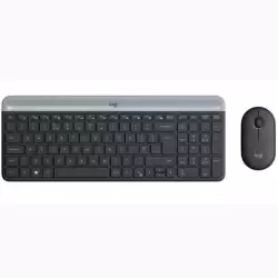 920-009198 LOGITECH COMBO TECLADO + RATÓN MK470 INALÁMBRICO GRIS GRAFITO