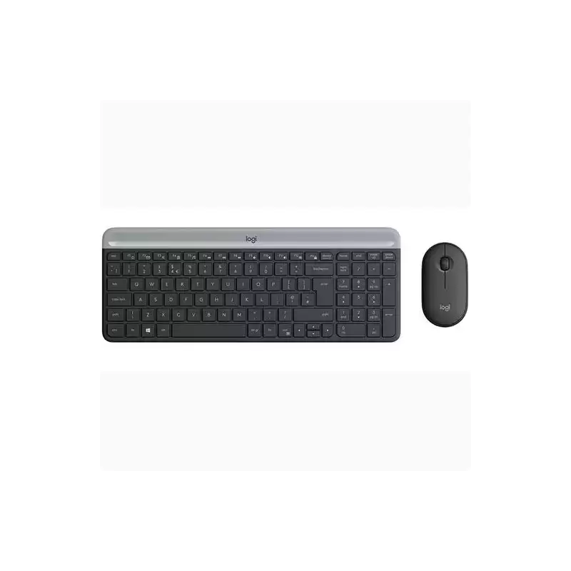 920-009198 LOGITECH COMBO TECLADO + RATÓN MK470 INALÁMBRICO GRIS GRAFITO