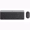 920-009198 LOGITECH COMBO TECLADO + RATÓN MK470 INALÁMBRICO GRIS GRAFITO