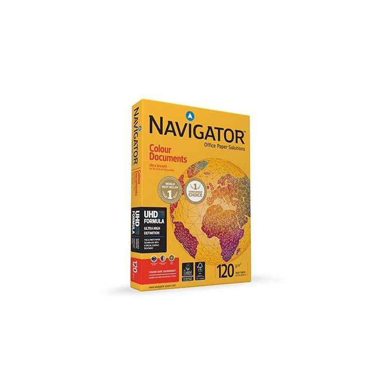 NAVI 120GR NAVIGATOR A4 120GR COLOR DOCUMENTS - 250 HOJAS POR PAQUETE