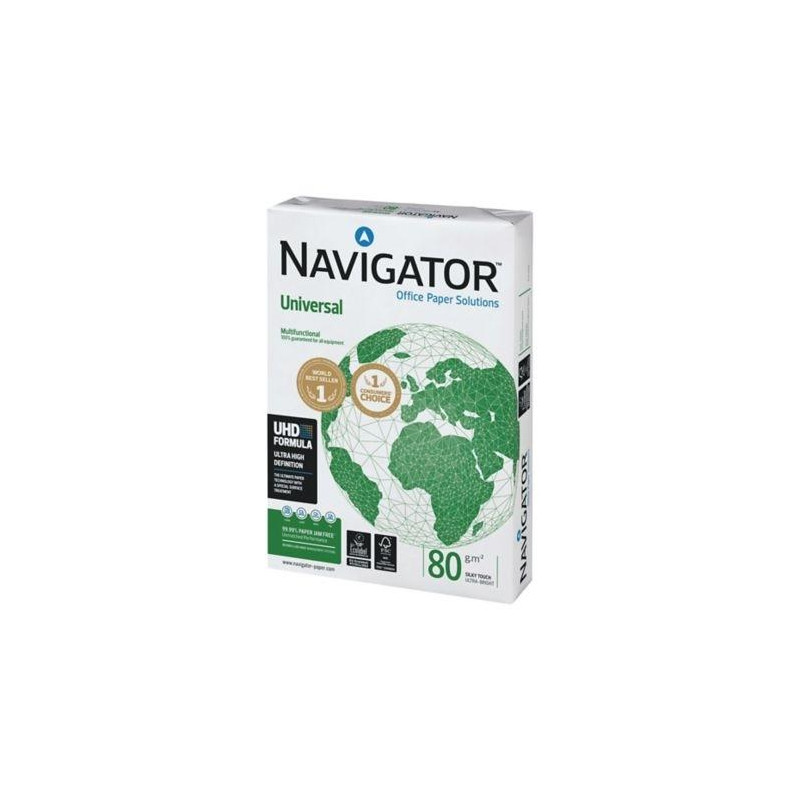 NAVI A3 NAVIGATOR PAPEL UNIVERSAL A3 80GR (CAJA 5 PAQUETES)