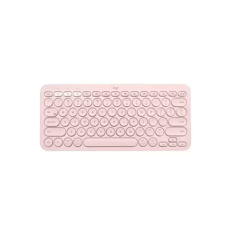 920-009587 LOGITECH TECLADO K380 BLUETOOTH PARA TRES DISPOSITIVOS ROSA