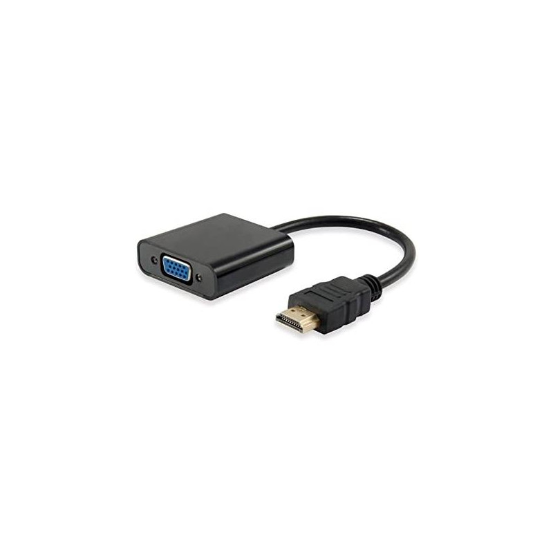 NXADAP01 NILOX CABLE ADAPTADOR HDMI MACHO A VGA HEMBRA NEGRO