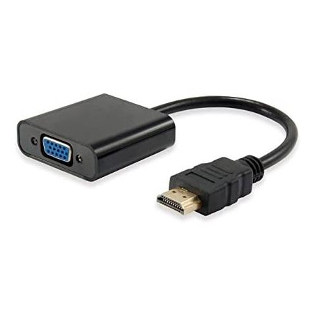 NXADAP01 NILOX CABLE ADAPTADOR HDMI MACHO A VGA HEMBRA NEGRO