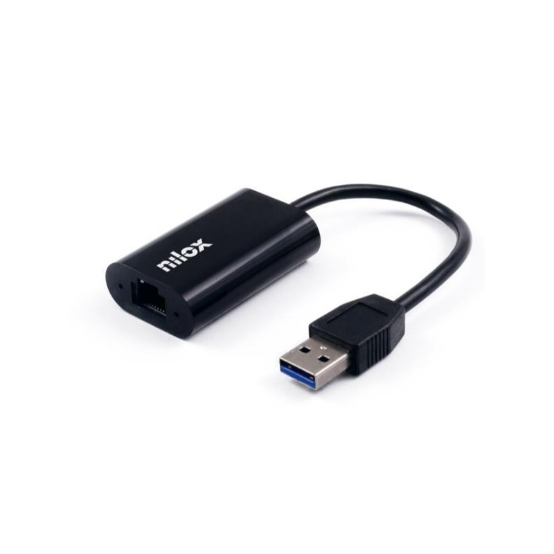 NXADAP05 NILOX CABLE ADAPTADOR USB A  A RJ45 M/H NEGRO