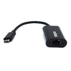 NXADAP06 NILOX CABLE ADAPTADOR USB C  A RJ45 M/H NEGRO