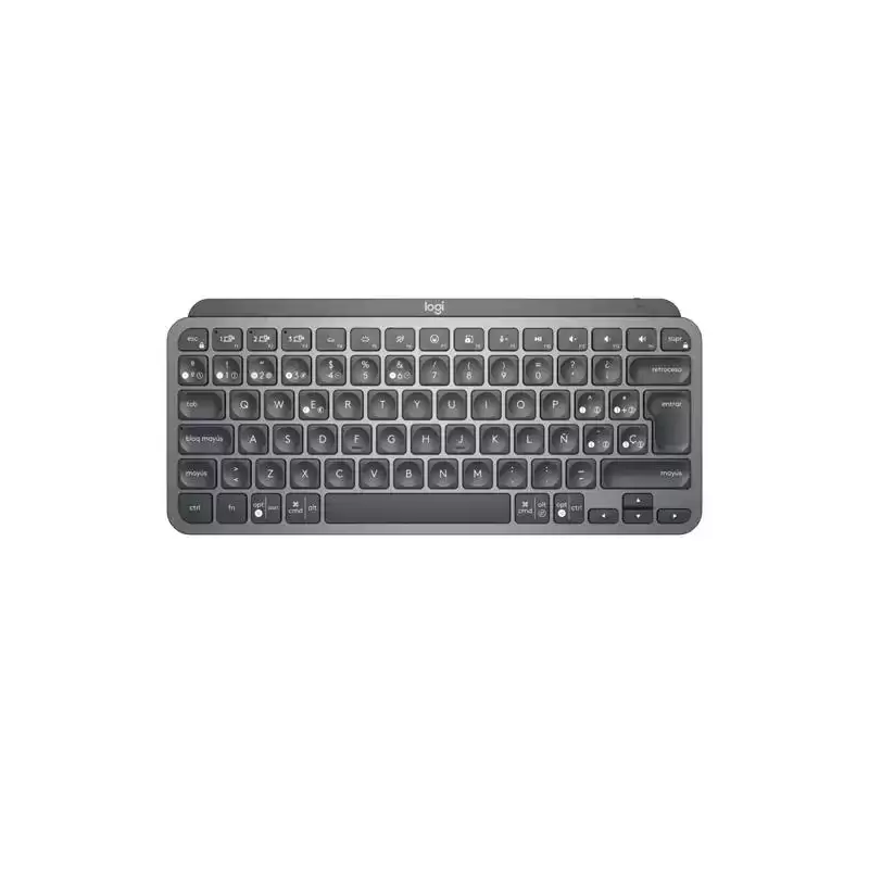 920-010603 LOGITECH TECLADO MX MINI INALÁMBRICO QWERTY ESPAÑOL GRAFITO