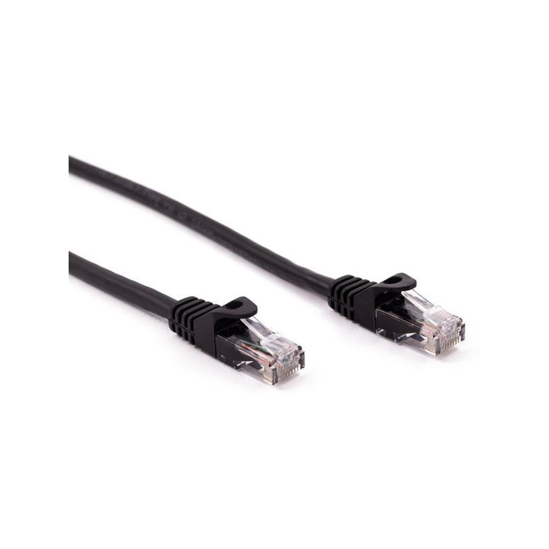 NXCRJ4501 NILOX CABLE RED LATIGUILLO RJ45 CAT.6 UTP NEGRO