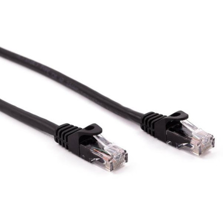 NXCRJ4501 NILOX CABLE RED LATIGUILLO RJ45 CAT.6 UTP NEGRO