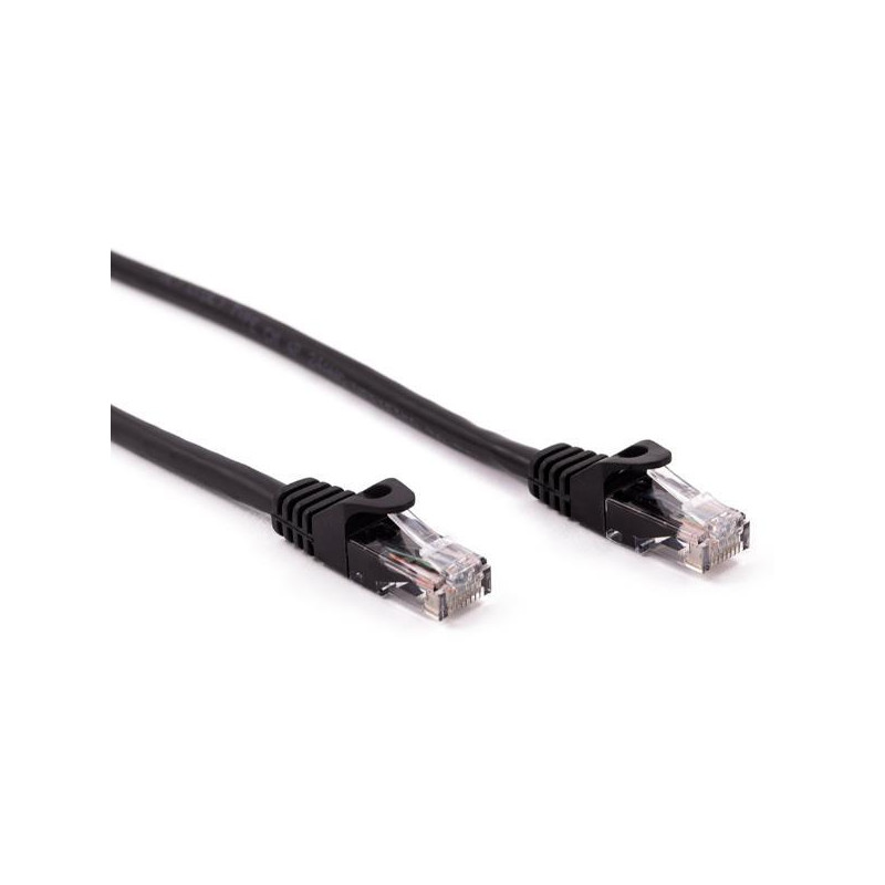 NXCRJ4503 NILOX CABLE RED LATIGUILLO RJ45 CAT.6 UTP NEGRO