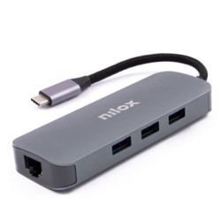 NXDSUSBC03 NILOX DOCK STATION USB-C: 3XUSB 3.0