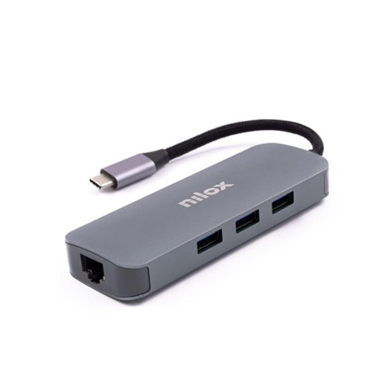 NXDSUSBC03 NILOX DOCK STATION USB-C: 3XUSB 3.0