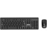 NXKMWE011 NILOX COMBO TECLADO + RATÓN INALÁMBRICO NEGRO