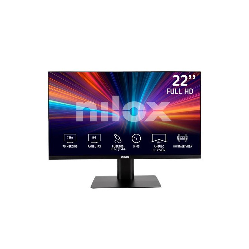 NXM22FHD11 NILOX MONITOR DESKTOP 22"