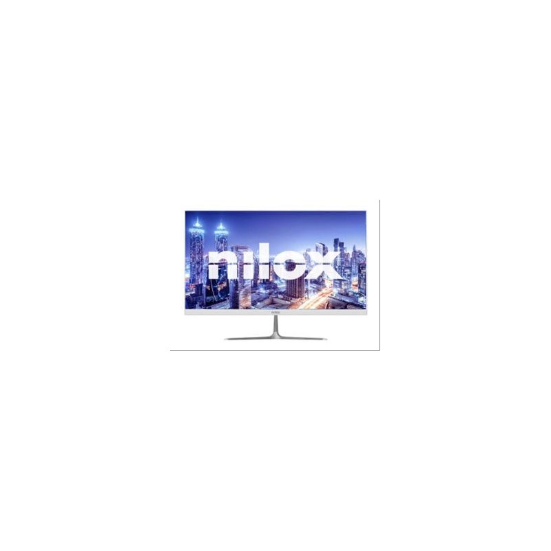 NXM24FHD01W NILOX MONITOR DESKTOP VA LED 24" 4MS FHD 1920X1080 75HZ 16:9 VGA/HDMI BLANCO