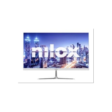 NXM24FHD01W NILOX MONITOR DESKTOP VA LED 24" 4MS FHD 1920X1080 75HZ 16:9 VGA/HDMI BLANCO