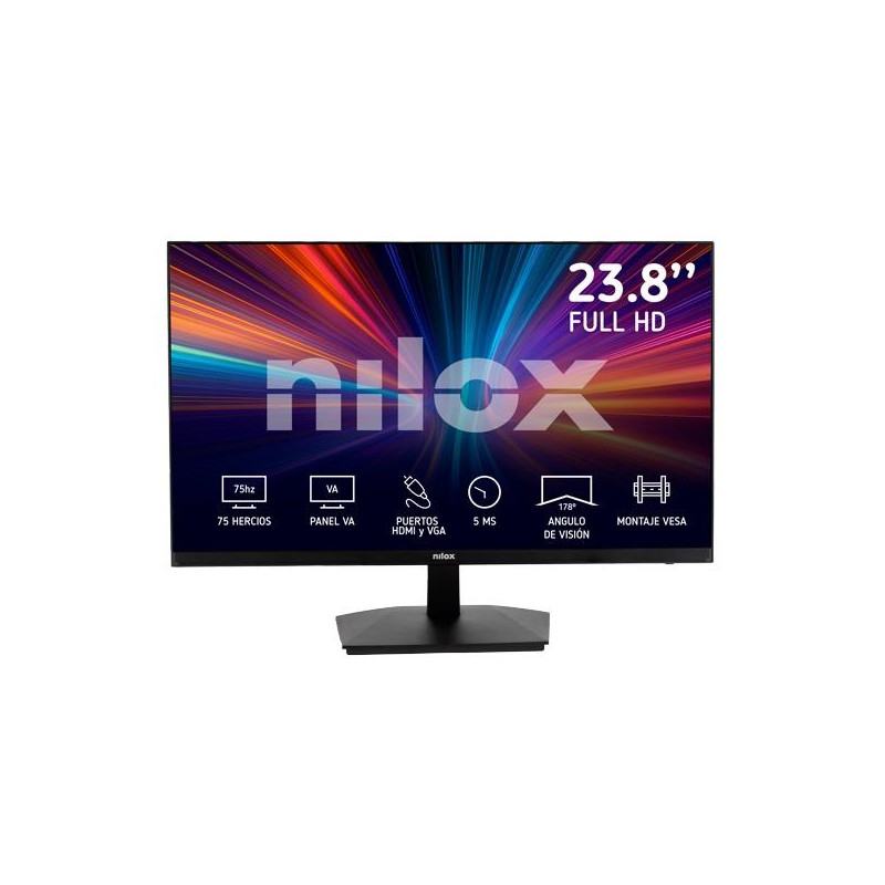 NXM24FHD11 NILOX MONITOR DESKTOP VA LED 24" 75HZ 16:9 HDMI/VGA