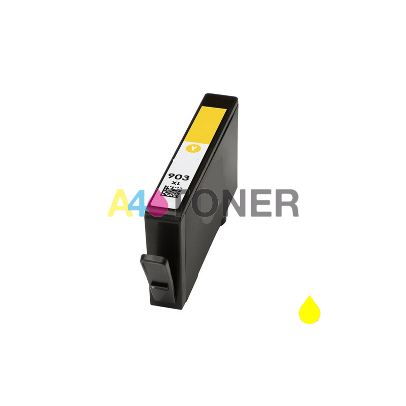 HP903XL cartucho de tinta amarillo compatible con HP T6M11AE