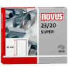 042-0240 NOVUS GRAPAS SUPER 23/20 PARA GRAPADORAS DE GRUESOS CAJA 1000 UD