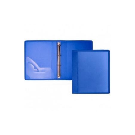 274-A OFFICE BOX CARPETA ANILLAS 2 X 40MM A4+ TELA AZUL