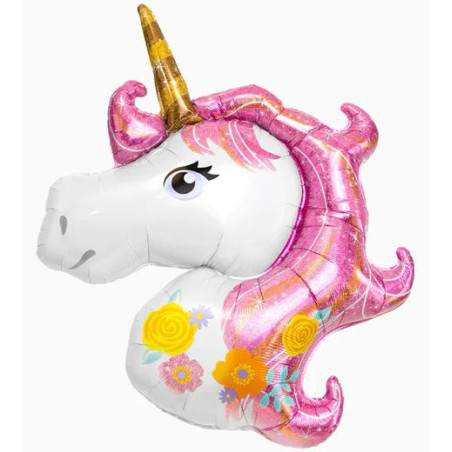 113-1244 OH YEAH GLOBO POLIAMIDA UNICORNIO PASTEL 109CM-43