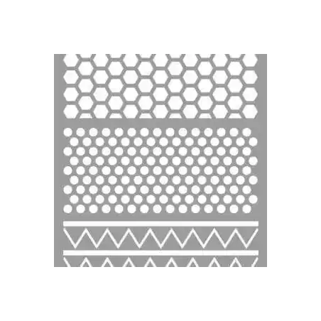 090014 LA PAJARITA STENCIL ST-14 PLANTILLA DECORATIVA MODELO TEXTURES