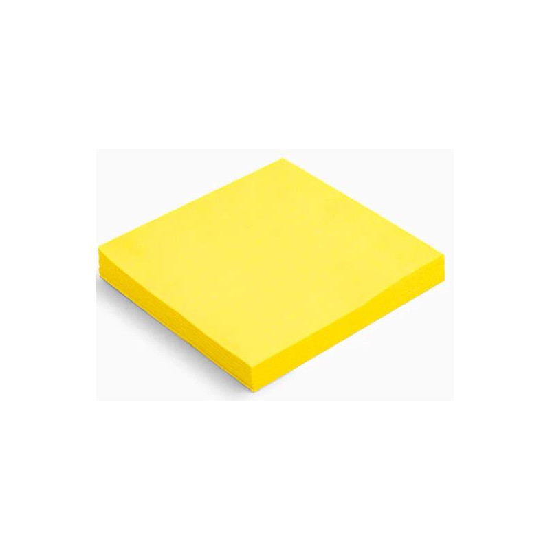 124-1033 OH YEAH SERVILLETA DOBLE CAPA 33X33C AMARILLO PASTEL -30U-