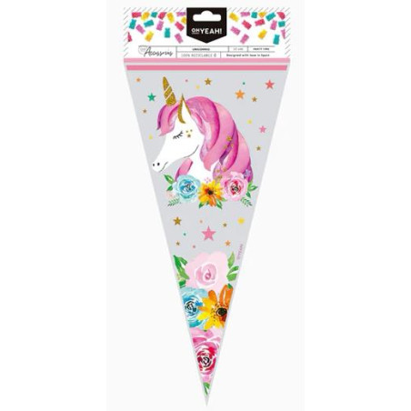 128-1004 OH YEAH BOLSA DE 10 CHUCHES UNICORNIO