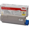 43865721 OKI C-5850/5950/MC560 TONER AMARILLO 6K