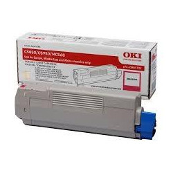 43865722 OKI C-5850/5950/MC560 TONER MAGENTA 6K