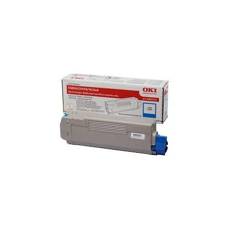 43865723 OKI C-5850/5950/MC560 TONER CIAN 6K