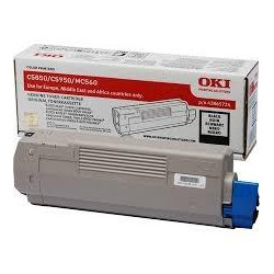 43865724 OKI C-5850/5950/MC560 TONER NEGRO 8K