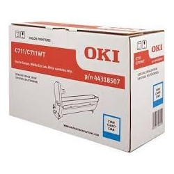 44318507 OKI C711/C711WT - TAMBOR CYAN 20.000 PAGINAS