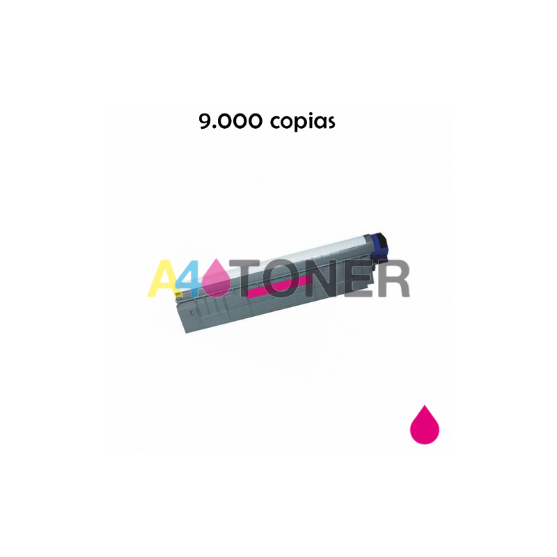 ES8451 toner magenta compatible alternativo con OKI 44059258