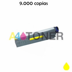 ES8451 toner amarillo compatible alternativo con OKI 44059257