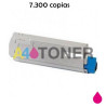 MC853 / MC873 toner magenta compatible alternativo con OKI 45862838