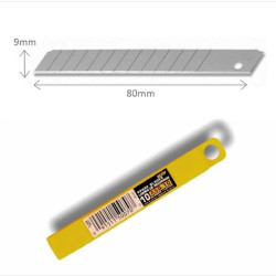 ASB-10 OLFA REPUESTO CUTTER 9MM / CUCHILLA FRACTURABLE 10 CUCHILLAS