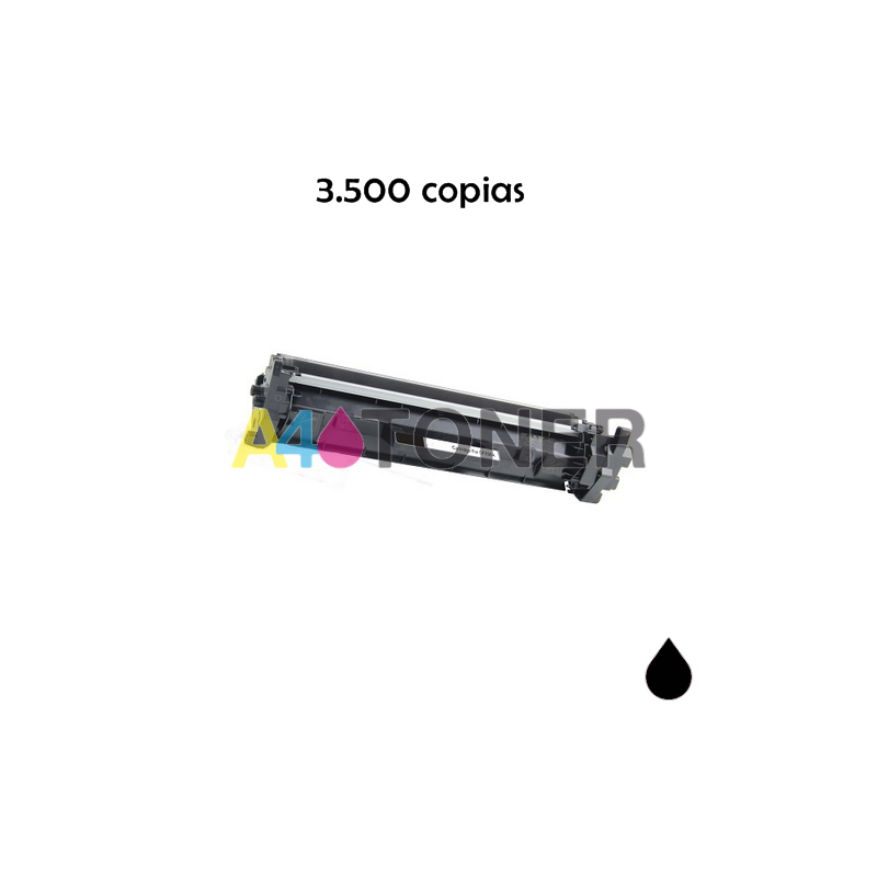 CF230X toner negro compatible generico con HP CF-230X 30X