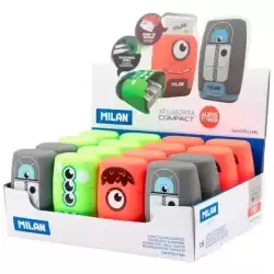 4703116AL MILAN AFILABORRAS COMPACT SERIE ESPECIAL ALIENS SURTIDO CAJA EXPOSITORA 16 UD