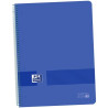 400149358 OXFORD CUADERNO LIVE&GO EUROPEANBOOK 1 80H A4+ 5X5MM MICROPERFORADO T/PLÁSTICO PACK 5 UD AZUL MARINO