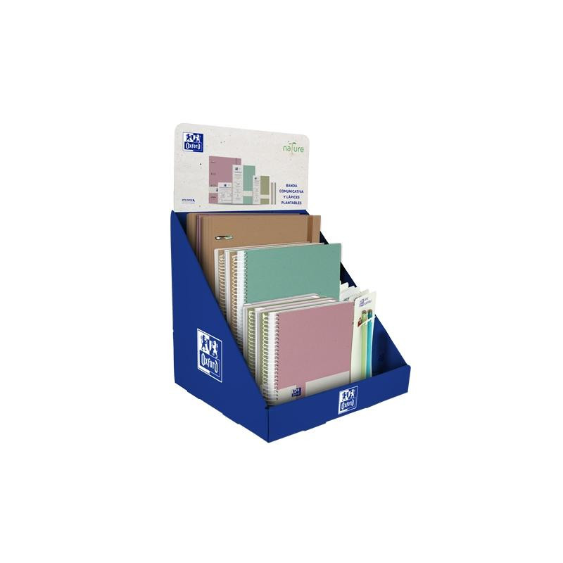 400160954 OXFORD CUARDERNOS NATURE -EXPOSITOR 30U-